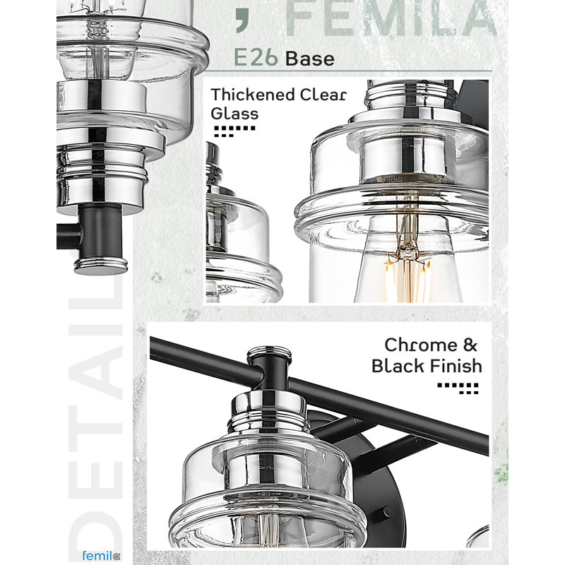 5 - Light Dimmable Vanity Light