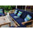 Ensemble de conversation modulaire 7 pièces luxe Gatsby