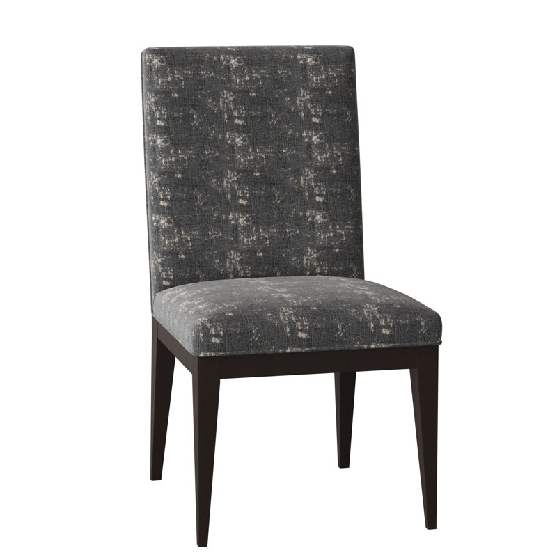 Logan Dining Chair, American Walnut, Filigree Ivory