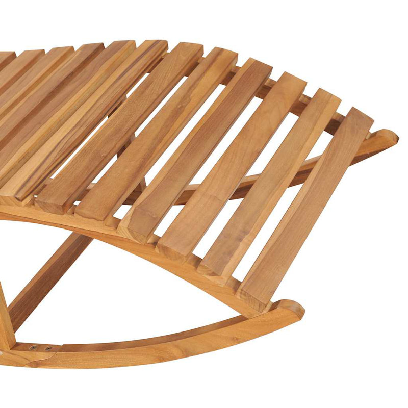 Kennerdell 24" Long Teak Single Chaise