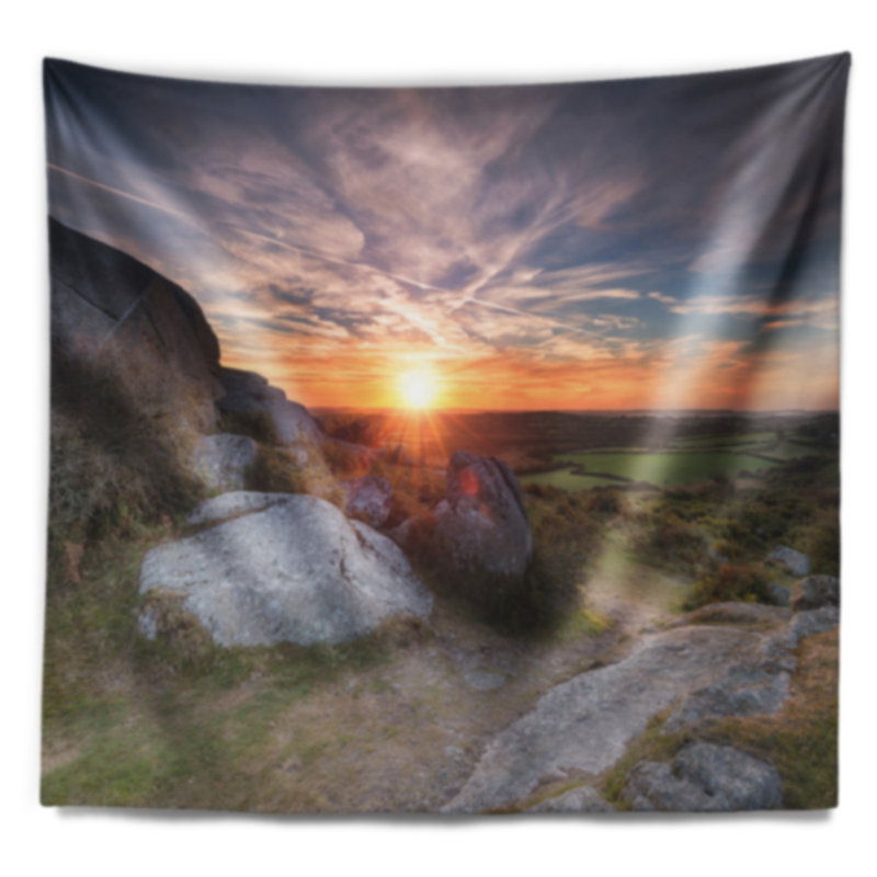 Polyester Tapestry, 78" H x 92" W
