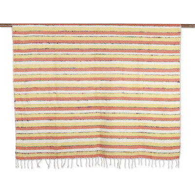 Hand Woven Heated Throw Blanket