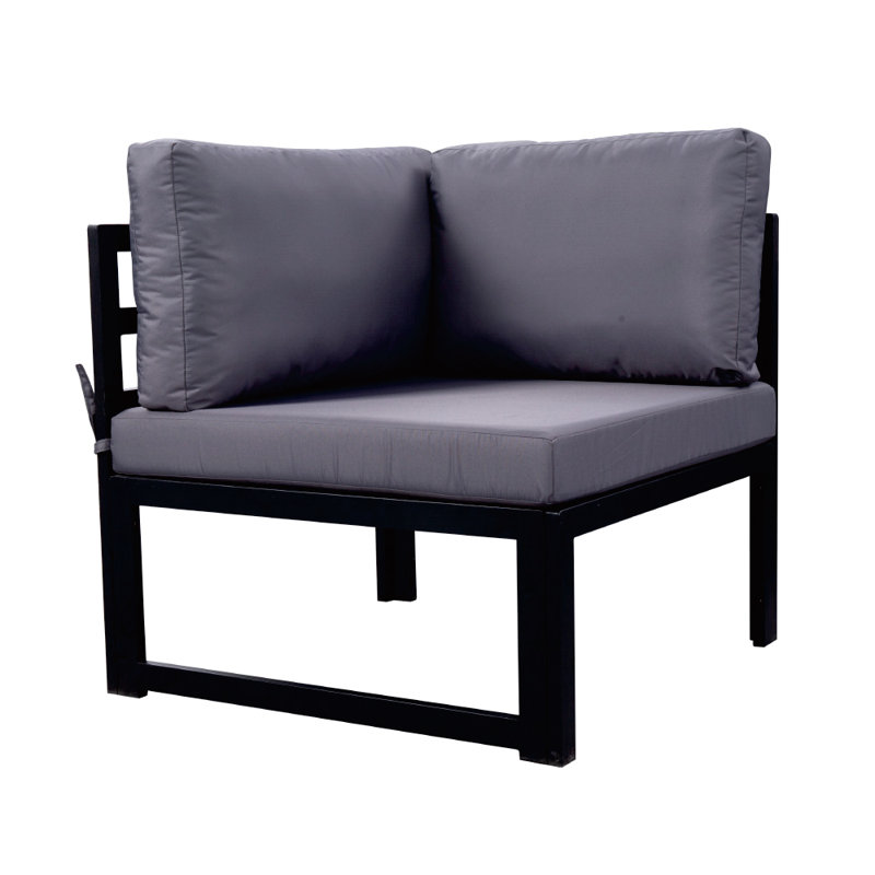 Metal Left Arm(facing) Single Seat