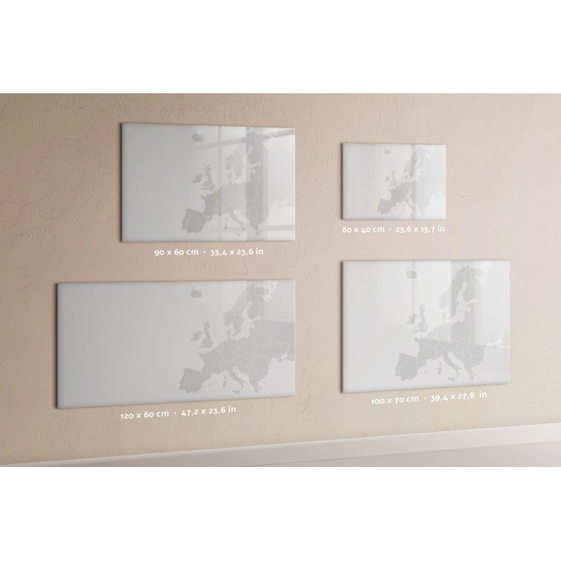 Magnetic Glass Dry Erase Board