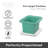 Prep & Portion 2 Cup Freezer Tray Set of 2