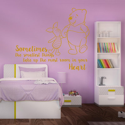 Décalcomanie murale winnie classic the pooh chambres