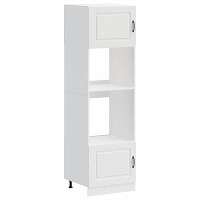 Oven Cabinets 2 Pcs Lucca Engineered Wood