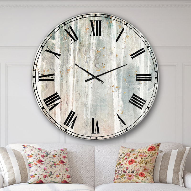 A Woodland Walk into the Forest VII - Traditional wall clock, Large