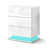 Misiak 3 Drawer Bedside Table-530084985