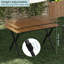 Calianno Rectangular Outdoor Camping Table - 60 cm W 92 cm D
