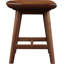 Walnut Grove 18" Wide Rectangle Footstool Ottoman