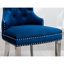 Chaise en velours touffeté Montura-922211273