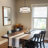 3-Light Modern Black Fabric Drum Pendant Light