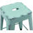 Metal Bar Stools Set of 4, Counter Height Bar Stools 24 Inches Industrial Bar Chairs Patio Stool Indoor-Outdoor Counter Height Stools with Square Seat-689061648-689061649