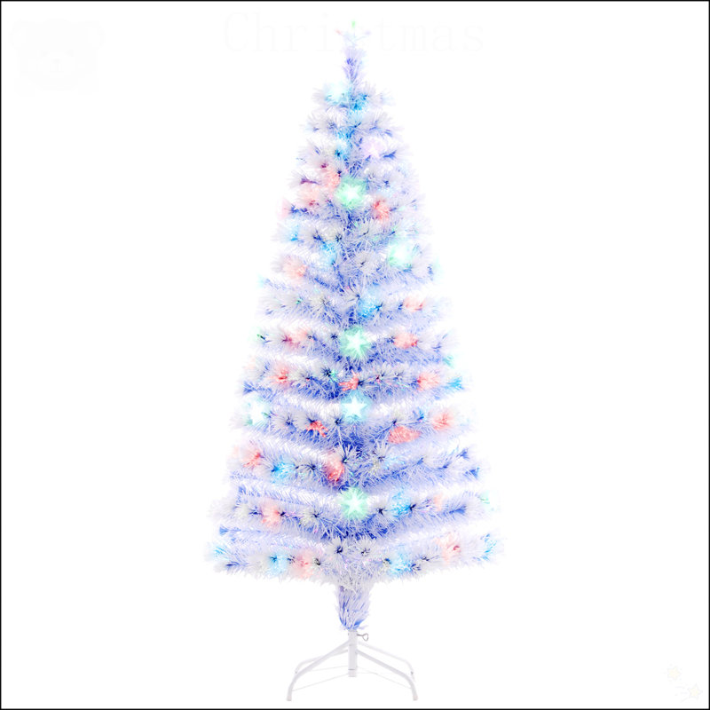 Sapin de Noël artificiel pré-éclairé 5 pi avec branches réalistes