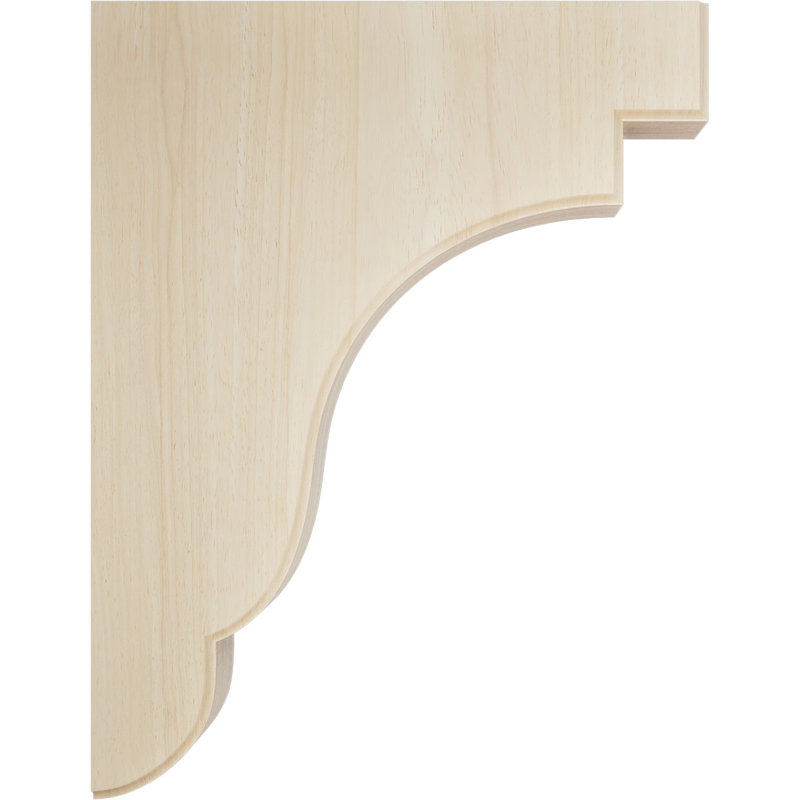 Support Bedford, Hévéa, 3,5 po X P 8,5 po X P 11 po H