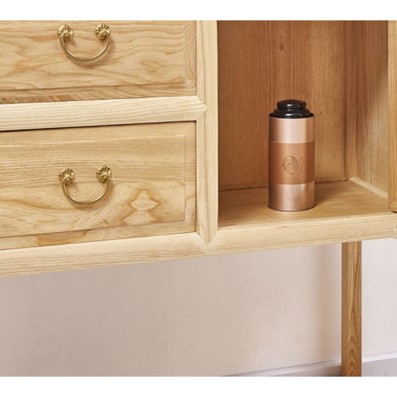 Odaliz Solid Wood Accent Cabinet