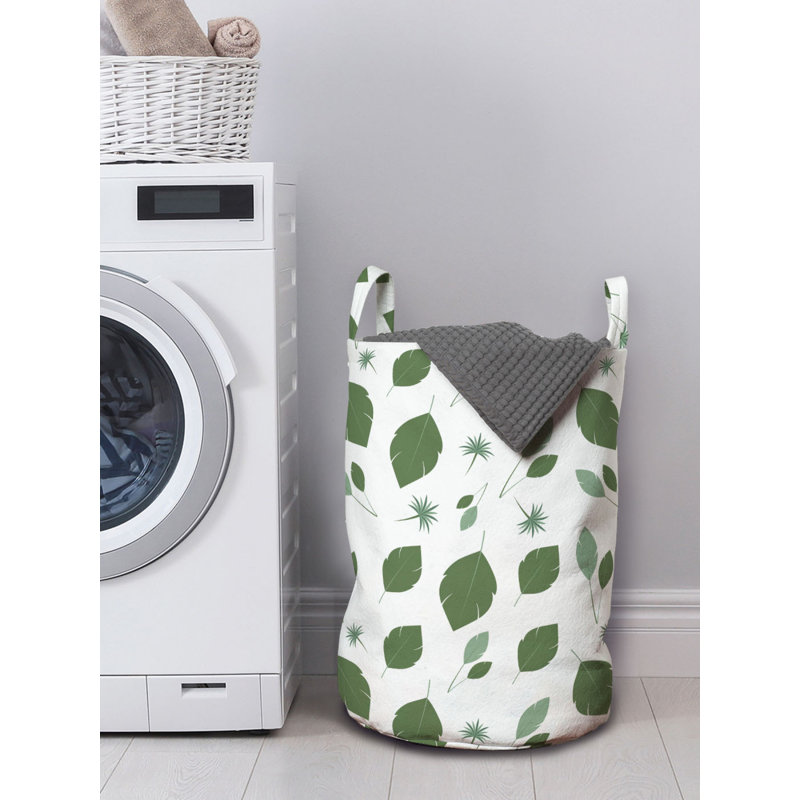Ambesonne Leaves Laundry Bag