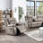 Folger Faux Leather Recliner