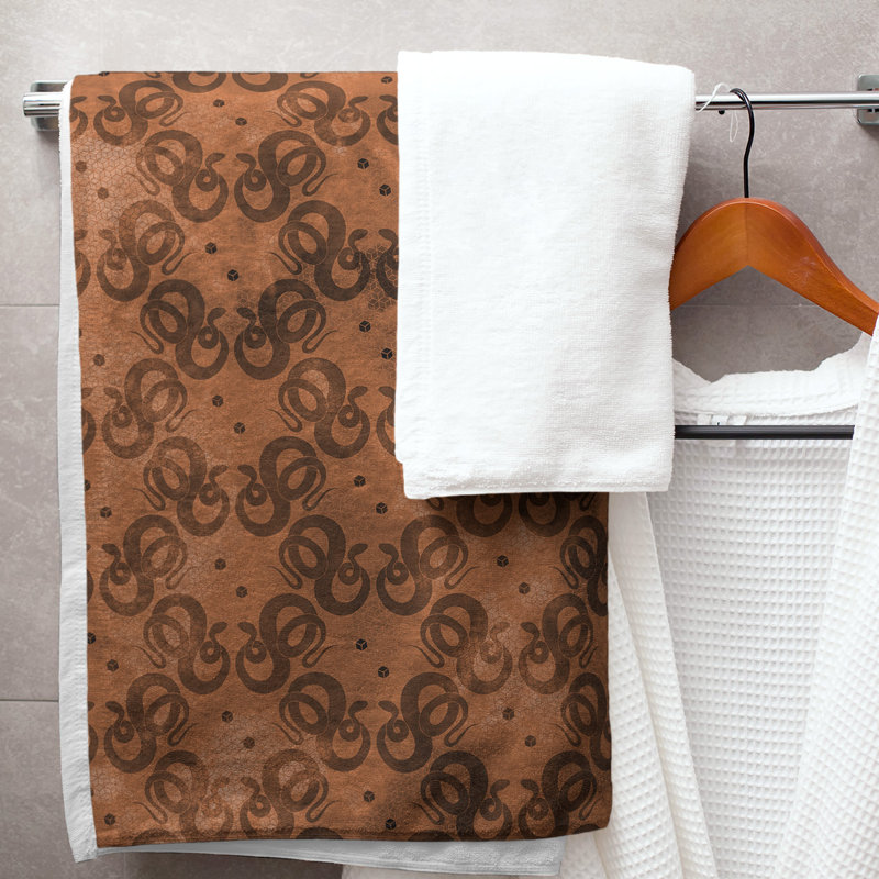 Katelyn Elizabeth Bath Towel, Orange