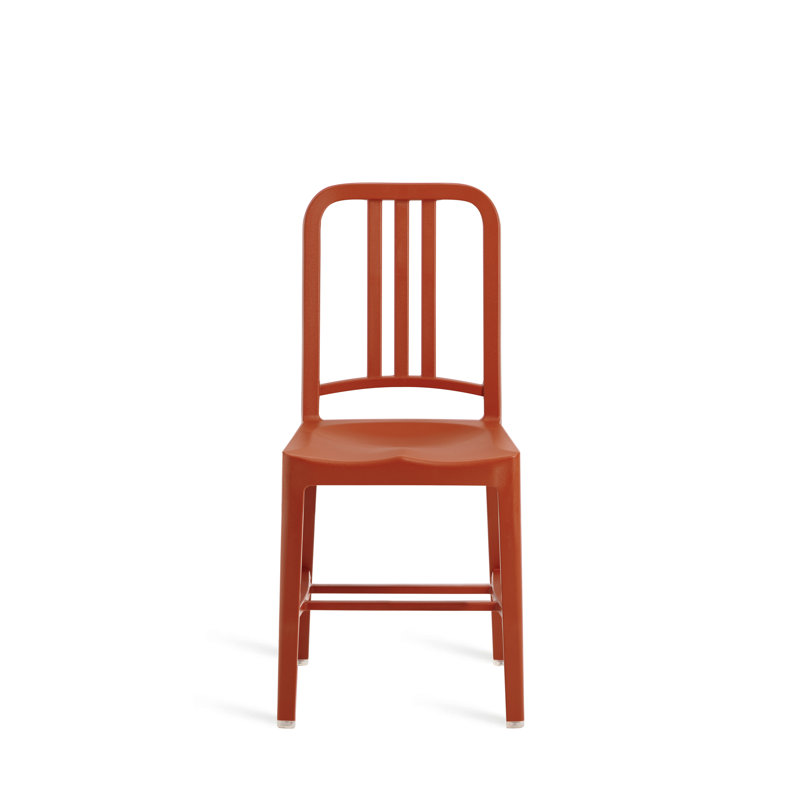 111 Navy® Side Chair by Coca-Cola, Persimmon