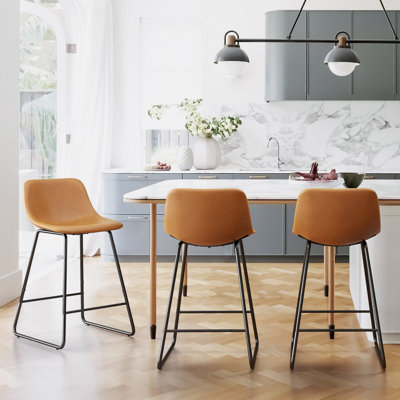 Ratzlaff Upholstered Counter Stool