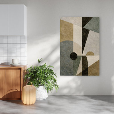 Warwick, art mural géométrique abstrait contemporain