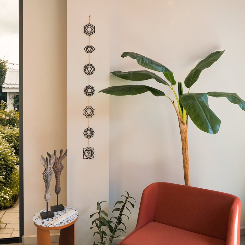 Chakra Metal Wall Decor
