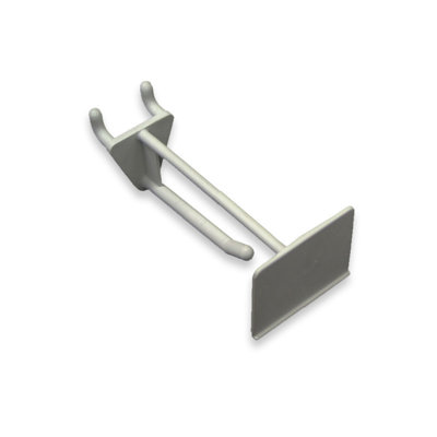 2" Glass-Filled Nylon Scan Hook: 0.225" Diameter, 50-Pack