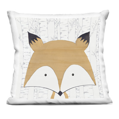 Fierce Vibrant Tiger Design by Kim Allen Throw Pillow