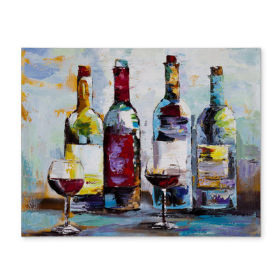 Wine Tasting Polyester Placemat | Contemporary Home Decor