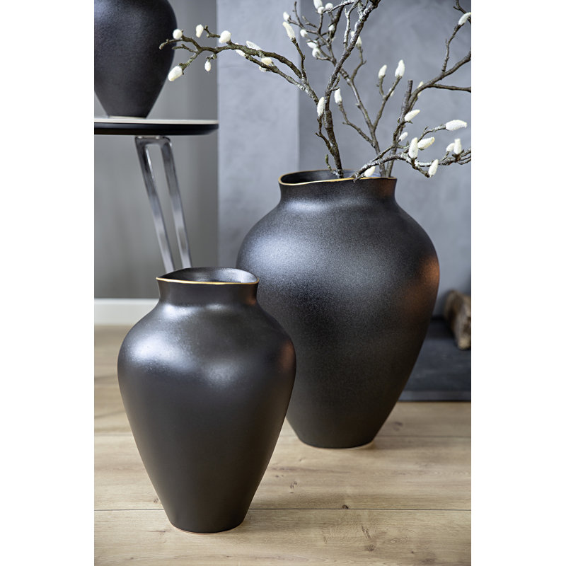 Kalea Handmade Ceramic Table Vase, 44cm H x 33cm W x 33cm D