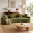 Boneless 4 Seater Sofa with 30D ,60 Hardness full sponge,4 pillow for Living Room, Home Furniture Sleeper Sectional Sofa for Apartmentess full sponge,4 pillow for Living Room, Home Furniture Sleeper Sectional Sofa for Apartment-106364018