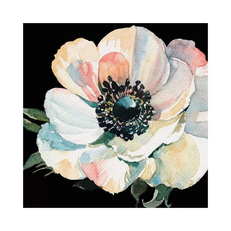 Flower Jane by Art Mirano - Wrapped Canvas Painting, 45.72 cm H x 45.72 cm W