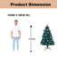 Lighted Artificial Christmas Tree-1226874225