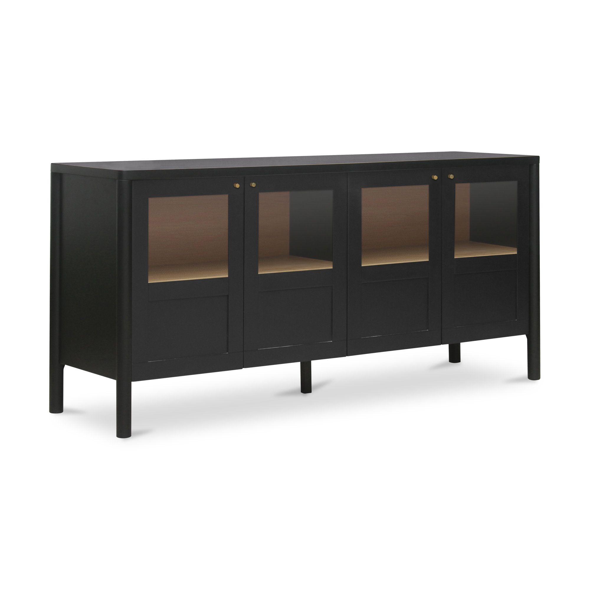 Aboubakr 72.8'' Sideboard, Black