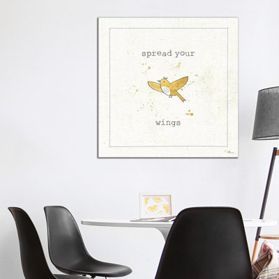 Lil Tweeties II 1 Piece Wrapped Canvas Wall Art