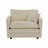 Deep Single Seat Sofa Upholstered Reading Armchair Living Room Chair-787483769
