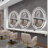 Francesa Oval Wall Mirror-87571849