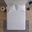 Protège-matelas matelassé en coton percale