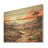 Cactus Charm In Mountain Scenery - Cactus Wood Wall Art On Natural Pine Wood-551388829