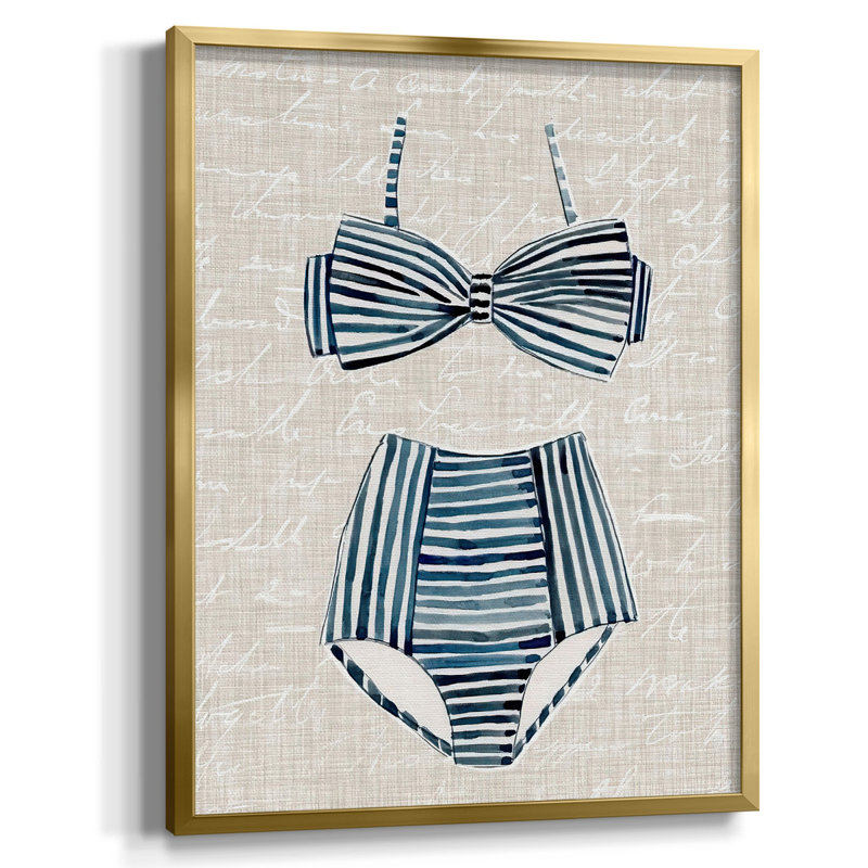 Toile tendue avec châssis rétro Vintage, H 20 po x l 16 po x P 1 po, Gold Framed Canvas, Pas de tapis