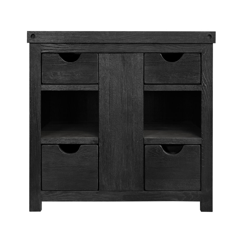 Vintner 36" Single Bathroom Vanity Base Only, Noir