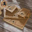 Ensemble de 4 débarbouillettes Parven 12 x 12