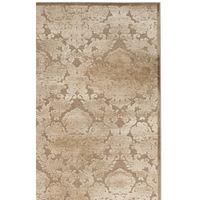 Tapis damassé en viscose Martha Stewart