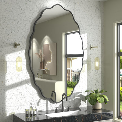 Miroir mural Amara Wavy