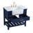 Pelaghia 36'' Single Bathroom Vanity with Marble Top-57367891