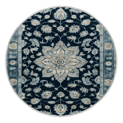Machine Washable Overdyed Green Area Rug