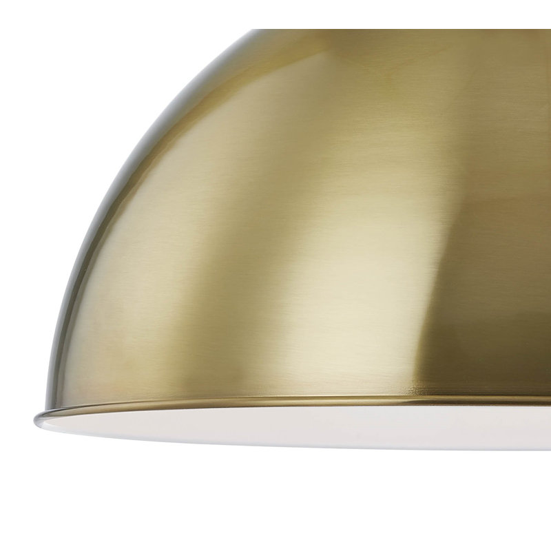 Kaisen 1 - Light Brass Dome Pendant