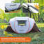 Tente de bateau escamotable pour 4-6 personnes-128504591-128504590